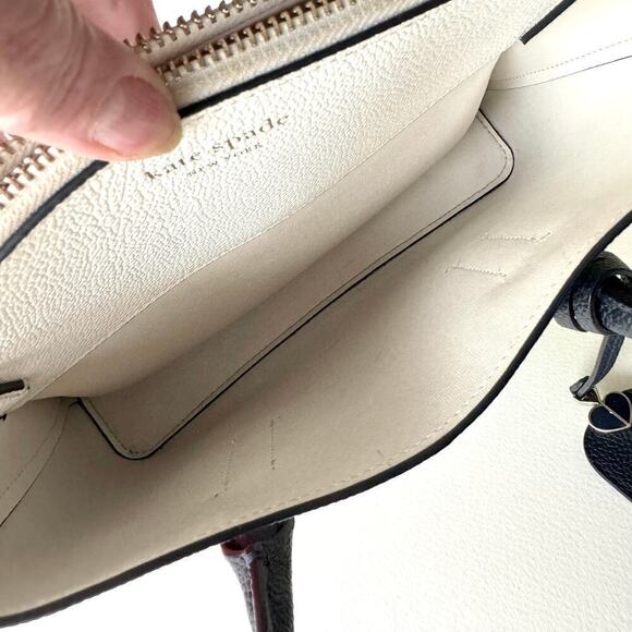KATE SPADE Margaux Medium Satchel Multi/Gold Crossbody EXCELLENT CONDITION - Picture 8 of 12